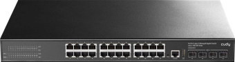 Коммутатор Cudy GS5024S4 (L3) 24x1Гбит/с 4SFP+ управляемый от магазина РЭССИ