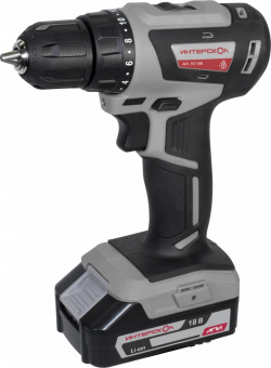 Дрель-шуруповерт Интерскол ДА-10/18В аккум. патрон:быстрозажимной (кейс в комплекте) (709.1.2.70) от магазина РЭССИ