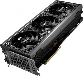 Видеокарта Palit PCI-E 4.0 PA-RTX4090 GAMEROCK OC NVIDIA GeForce RTX 4090 24576Mb 384 GDDR6X 2235/21000 HDMIx1 DPx3 HDCP Ret от магазина РЭССИ