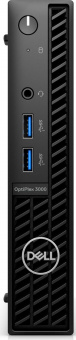 ПК Dell Optiplex 3000 Micro i3 12100T (2.2) 8Gb SSD256Gb UHDG 730 Linux Ubuntu GbitEth 260W мышь черный от магазина РЭССИ