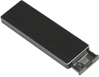 Внешний корпус SSD AgeStar 31UBVS6C NVMe/SATA USB3.0 алюминий черный M2 2280 B/M-key от магазина РЭССИ