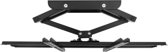 Кронштейн для телевизора Buro MF3 черный 32"-70" макс.40кг настенный поворотно-выдвижной и наклонный от магазина РЭССИ
