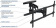 Кронштейн для телевизора Kromax ATLANTIS-65 черный 40"-90" макс.45кг настенный поворотно-выдвижной и наклонный от магазина РЭССИ
