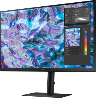 Монитор Samsung 27" LS27B610EQIXCI черный IPS LED 16:9 HDMI матовая HAS Piv 1000:1 300cd 178гр/178гр 2560x1440 75Hz FreeSync DP 2K 5.4кг от магазина РЭССИ
