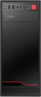 Корпус KingPrice KPCC-MD201 черный без БП ATX 1x80mm 4x120mm 2xUSB2.0 audio от магазина РЭССИ
