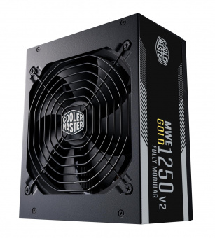 Блок питания Cooler Master ATX 1250W MWE Gold V2 80+ gold 24pin APFC 140mm fan 12xSATA Cab Manag от магазина РЭССИ