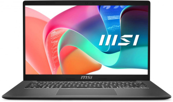 Ноутбук MSI Modern 14 F13MG-069XRU Core i7 1355U 16Gb SSD512Gb Intel Iris Xe graphics 14" IPS FHD (1920x1080) Free DOS grey WiFi BT Cam (9S7-14S121-069) от магазина РЭССИ