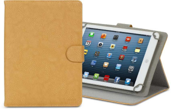 Универсальный чехол Riva для планшета 10.1" 3017 искусственная кожа бежевый от магазина РЭССИ