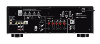 Ресивер AV Yamaha RX-V385 5.1 черный от магазина РЭССИ