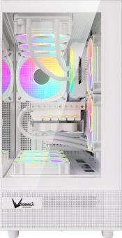 Корпус Formula Crystal Z8 COSMIC белый без БП ATX 3x120mm 5x140mm 1xUSB2.0 1xUSB3.0 1xUSB3.1 audio bott PSU от магазина РЭССИ