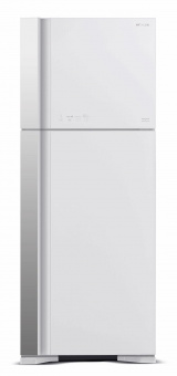 Холодильник Hitachi R-VG540PUC7 GPW 2-хкамерн. белое стекло (двухкамерный) от магазина РЭССИ