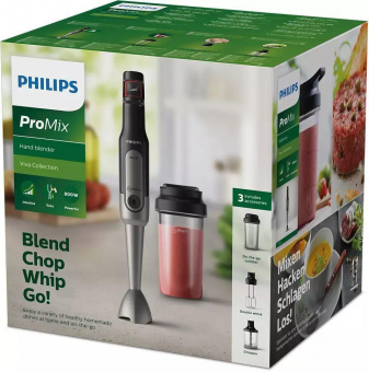 Блендер погружной Philips HR2653/90 800Вт черный от магазина РЭССИ