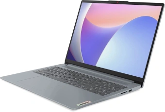Ноутбук Lenovo IdeaPad Slim 3 15IRU8 Core i5 1335U 8Gb SSD512Gb Intel Iris Xe graphics 15.6" IPS FHD (1920x1080) noOS grey WiFi BT Cam (82X7003NRK) от магазина РЭССИ