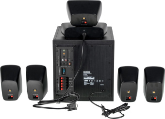 Колонки Logitech Z906 5.1 черный 1000Вт от магазина РЭССИ