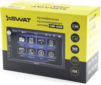 Автомагнитола Swat CHR-5150 2DIN 4x50Вт от магазина РЭССИ