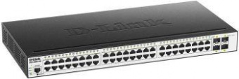 Коммутатор D-Link DGS-3000-52L/B1A 48G 4SFP управляемый от магазина РЭССИ