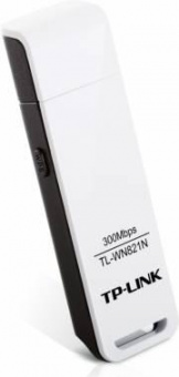 Сетевой адаптер WiFi TP-Link TL-WN821N N300 USB 2.0 (ант.внутр.) от магазина РЭССИ
