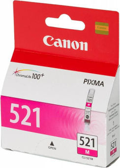 Картридж струйный Canon CLI-521M 2935B004 пурпурный для Canon iP3600/4600/MP540/620/630/980 от магазина РЭССИ