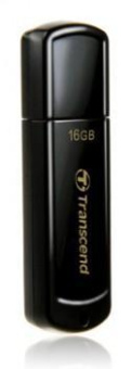 Флеш Диск Transcend 16Gb Jetflash 350 TS16GJF350 USB2.0 черный от магазина РЭССИ