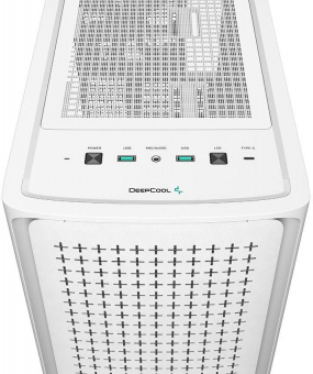 Корпус Deepcool CK560 WH белый без БП ATX 2x120mm 1x140mm 2xUSB3.0 audio bott PSU от магазина РЭССИ