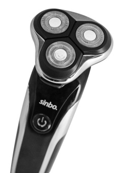 Бритва роторная Sinbo SS 4049 реж.эл.:3 питан.:аккум. черный от магазина РЭССИ