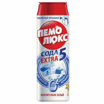 Чистящее средство ПЕМОЛЮКС Сода-7 Экстра Ослепительно Белый 480 г порошок 2415956 601895 от магазина РЭССИ