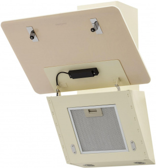 Вытяжка каминная Krona Liora 600 ivory S cлоновая кость управление: сенсорное (1 мотор) от магазина РЭССИ