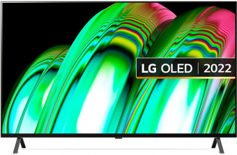Телевизор OLED LG 65" OLED65A26LA.ARUB темно-серый 4K Ultra HD 60Hz DVB-T DVB-T2 DVB-C DVB-S DVB-S2 USB WiFi Smart TV (RUS) от магазина РЭССИ