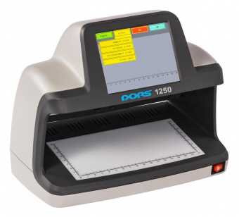 Детектор банкнот Dors 1250 Standart FRZ-044870 просмотровый мультивалюта от магазина РЭССИ