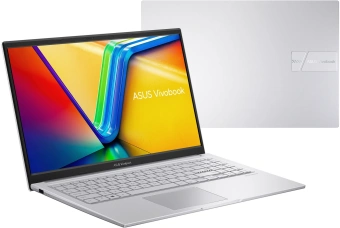 Ноутбук Asus Vivobook 15 X1504ZA-BQ451 Core i5 1235U 8Gb SSD512Gb Intel UHD Graphics 15.6" IPS FHD (1920x1080) noOS silver WiFi BT Cam (90NB1022-M01P00) от магазина РЭССИ