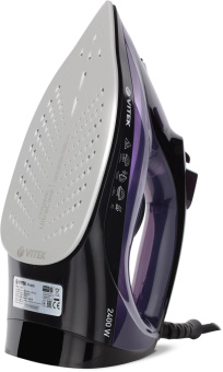 Утюг Vitek VT-8316 2400Вт черный/фиолетовый от магазина РЭССИ