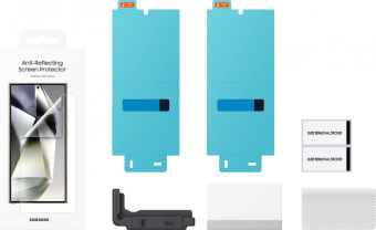 Защитная пленка для экрана Samsung прозрачный для Samsung Galaxy S24 Ultra прозрачная 2шт. (EF-US928CTEGRU) от магазина РЭССИ