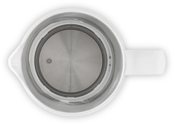 Чайник электрический Hyundai HYK-G5510 1.5л. 2200Вт белый/прозрачный корпус: стекло от магазина РЭССИ