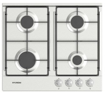Газовая варочная поверхность Hyundai HHG 6432 IX нержавеющая сталь от магазина РЭССИ