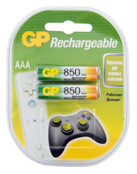 Аккумулятор GP 85AAAHC AAA NiMH 850mAh (2шт) блистер от магазина РЭССИ