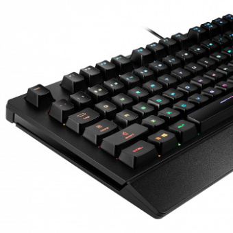 Клавиатура MSI VIGOR GK20 RU черный USB Multimedia for gamer LED (подставка для запястий) от магазина РЭССИ