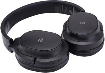 Гарнитура накладные Digma BT-18 черный беспроводные bluetooth оголовье (BT18B) от магазина РЭССИ