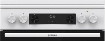 Плита Комбинированная Gorenje GKS6C71WF белый (металлическая крышка) реш.чугун от магазина РЭССИ