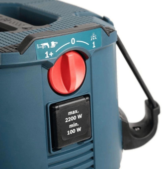 Строительный пылесос Bosch GAS 35 L SFC+ 1200Вт (уборка: сухая/влажная) синий от магазина РЭССИ