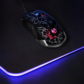 Мышь SunWind SW-M705G черный оптическая (3600dpi) USB для ноутбука (6but) от магазина РЭССИ