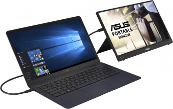 Монитор Asus 15.6" Portable MB16ACV темно-серый IPS LED 16:9 глянцевая 250cd 178гр/178гр 1920x1080 FHD USB 0.83кг от магазина РЭССИ