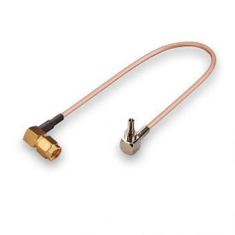 Пигтейл CRC9(male)-SMA(male) угловой, длина 250мм от магазина РЭССИ