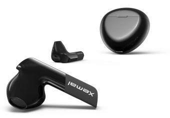 Гарнитура вкладыши Edifier X6 черный беспроводные bluetooth в ушной раковине от магазина РЭССИ