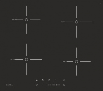 Индукционная варочная поверхность Darina PL EI313 B черный от магазина РЭССИ