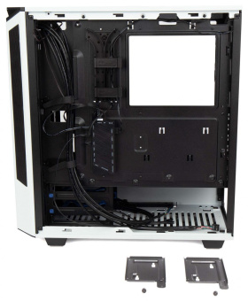 Корпус Hiper PW81 белый без БП ATX 4x120mm 2xUSB2.0 2xUSB3.0 audio bott PSU от магазина РЭССИ