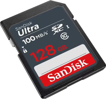 Флеш карта SDXC 128GB Sandisk SDSDUNR-128G-GN3IN Ultra от магазина РЭССИ