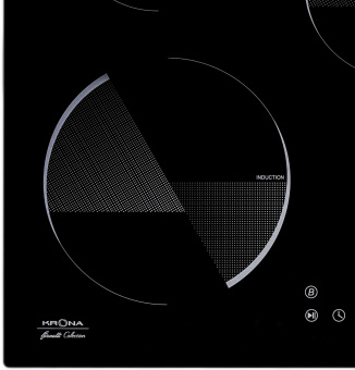 Индукционная варочная поверхность Krona Ombra 45 черный от магазина РЭССИ