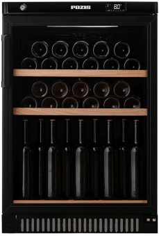 Винный шкаф Pozis ШВ-39 черный (однокамерный) от магазина РЭССИ