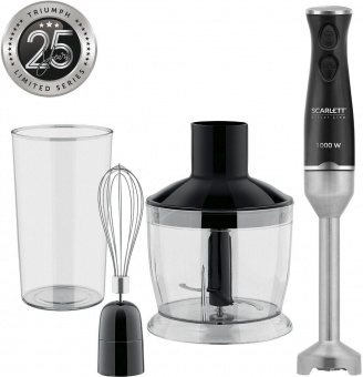 Блендер погружной Scarlett Silver Line SC-HB42F73 1000Вт черный от магазина РЭССИ