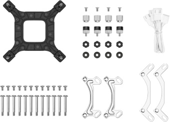 Система водяного охлаждения Deepcool LE360 WH V2 ARGB Soc-AM5/AM4/1200/1700/1851 белый 4-pin 19-31.6dB Al 250W 1632gr Ret (R-LE360-WHAMMN-G-2) от магазина РЭССИ